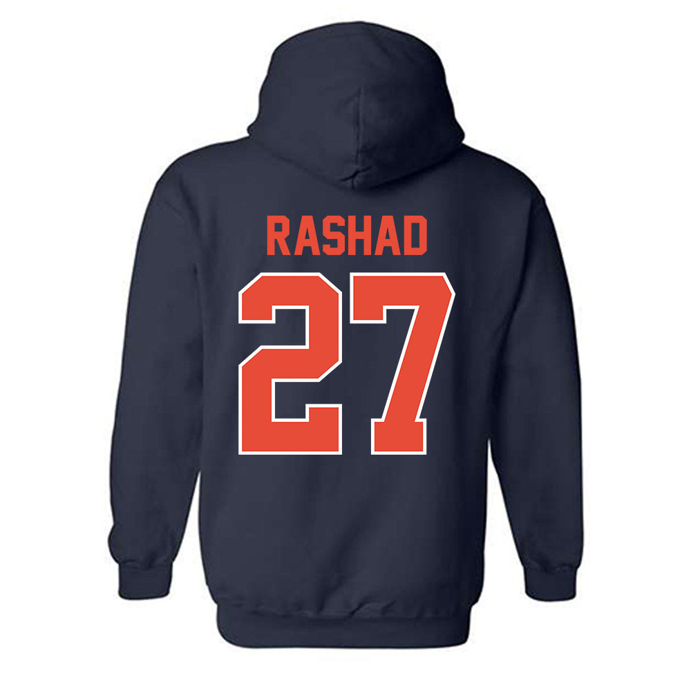 Illinois - NCAA Football : Corey Rashad - Classic Shersey Hooded Sweatshirt-1