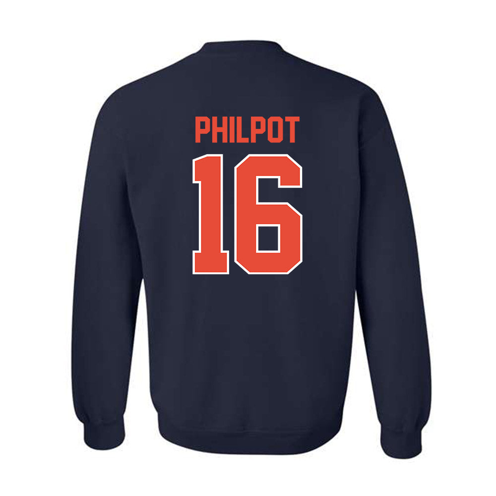 Illinois - NCAA Women's Volleyball : Ashlyn Philpot - Classic Shersey Crewneck Sweatshirt-1