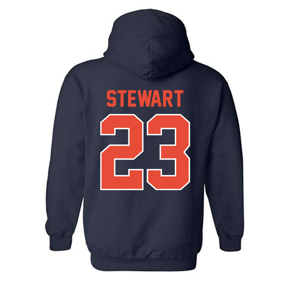Illinois - NCAA Football : Jaylen Stewart - Classic Shersey Hooded Sweatshirt-1