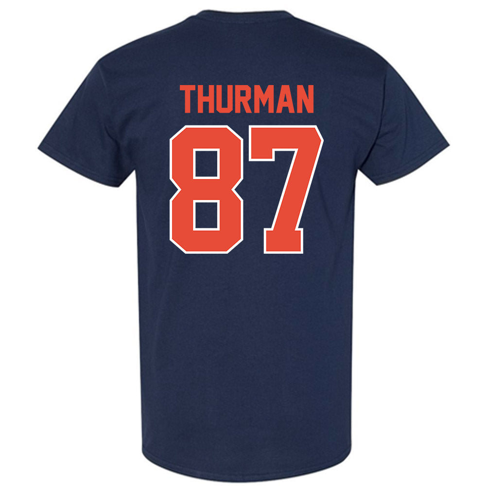 Illinois - NCAA Football : BJ Thurman - Classic Shersey T-Shirt-1
