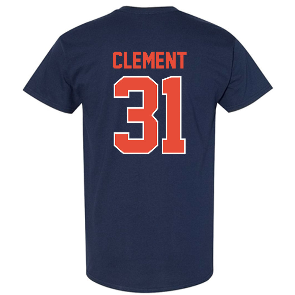 Illinois - NCAA Football : Murphy Clement - Classic Shersey T-Shirt-1