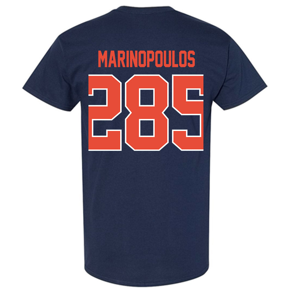 Illinois - NCAA Wrestling : Peter Marinopoulos - Classic Shersey T-Shirt-1