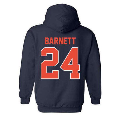 Illinois - NCAA Football : Javari Barnett - Classic Shersey Hooded Sweatshirt-1