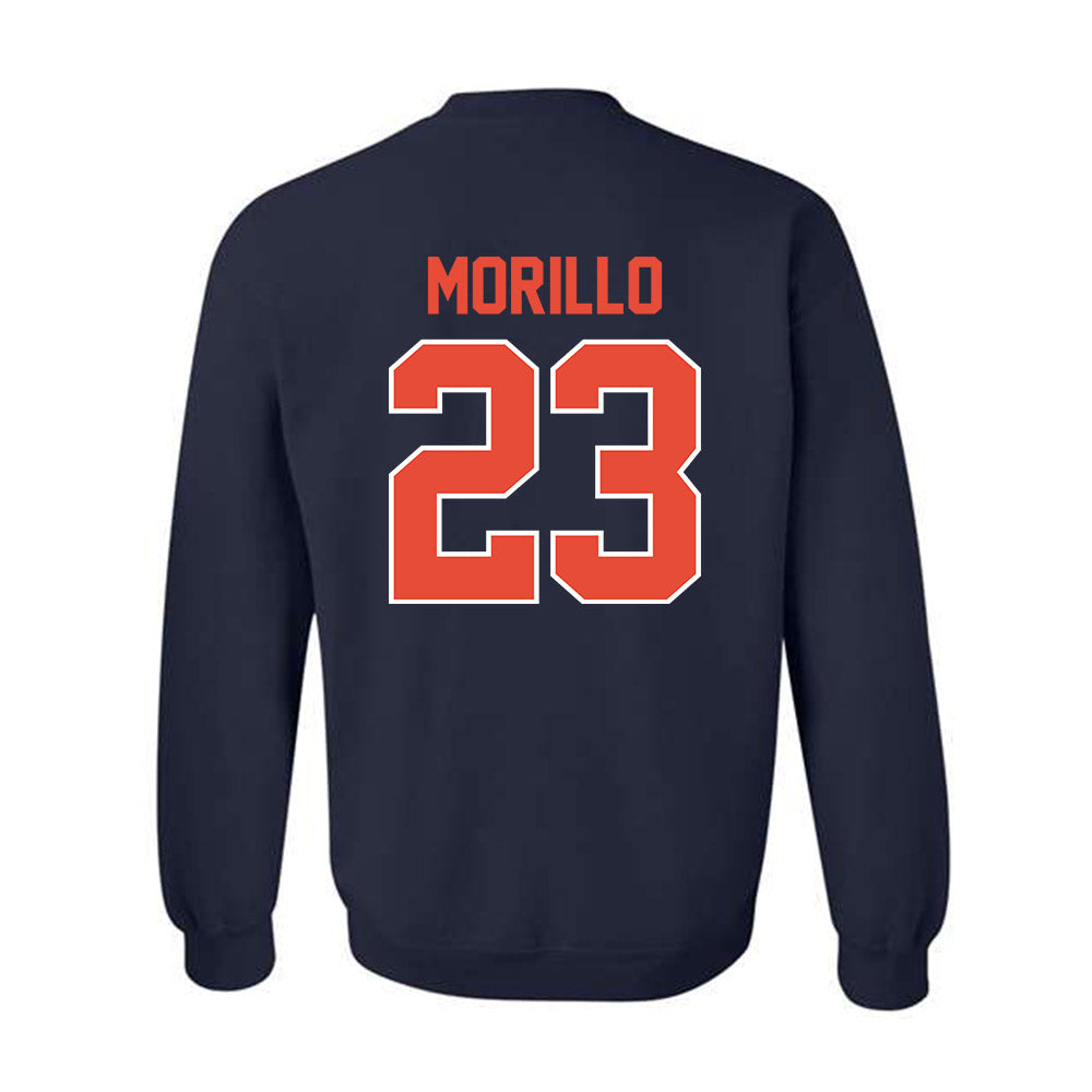 Illinois - NCAA Men's Basketball : Lucas Morillo - Classic Shersey Crewneck Sweatshirt-1