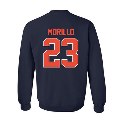 Illinois - NCAA Men's Basketball : Lucas Morillo - Classic Shersey Crewneck Sweatshirt-1