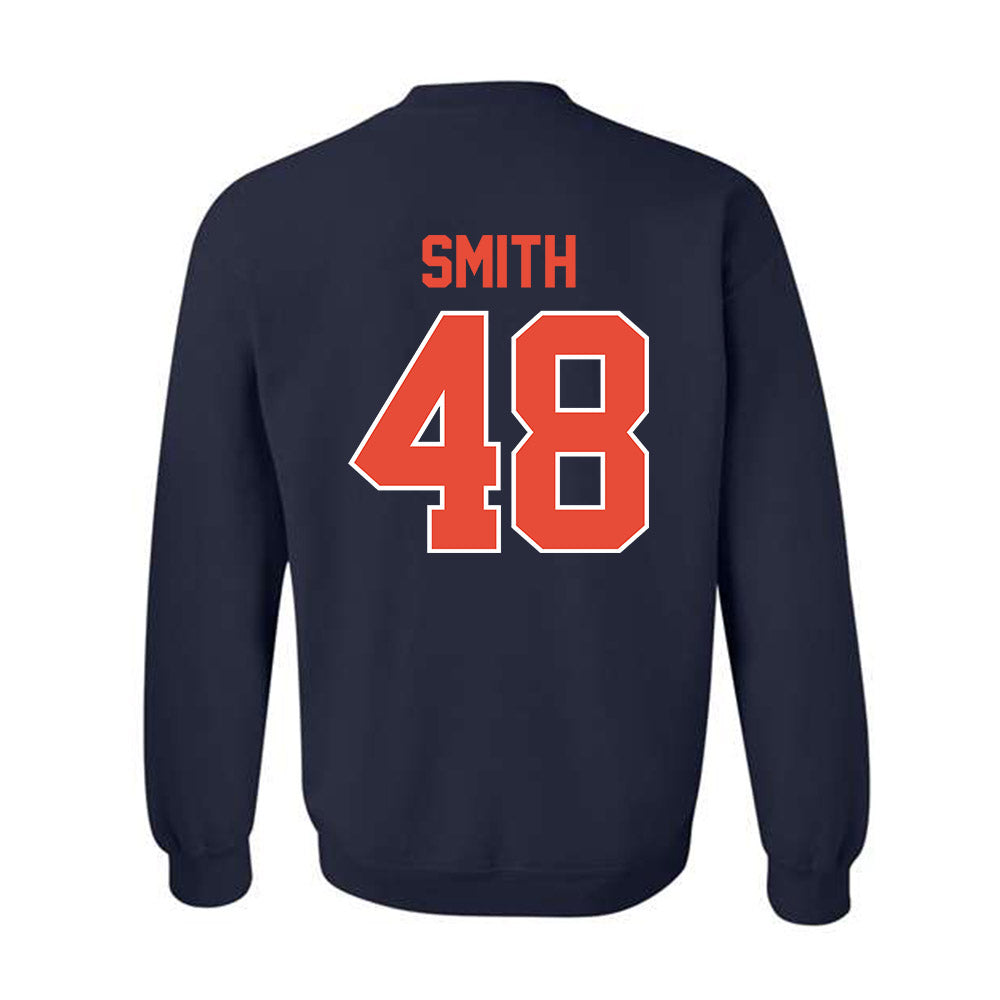 Illinois - NCAA Football : Carter Smith - Classic Shersey Crewneck Sweatshirt-1