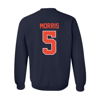 Illinois - NCAA Football : Jakwon Morris - Classic Shersey Crewneck Sweatshirt-1