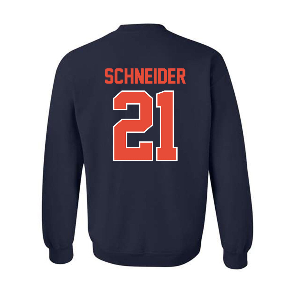 Illinois - NCAA Women's Soccer : Myra Schneider - Classic Shersey Crewneck Sweatshirt-1
