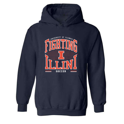 Illinois - NCAA Women's Soccer : Isabella Lee - Classic Shersey Hooded Sweatshirt-0