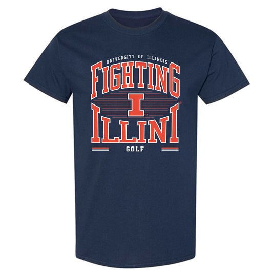 Illinois - NCAA Men's Golf : Harrison Zipfel - Classic Shersey T-Shirt-0