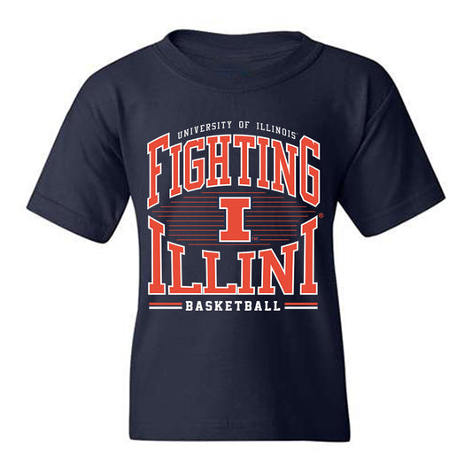 Illinois - NCAA Men's Basketball : Tomislav Ivisic - Classic Shersey Youth T-Shirt-0