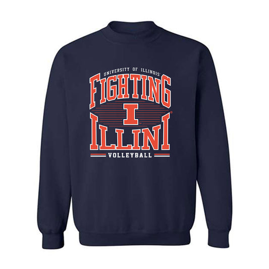 Illinois - NCAA Women's Volleyball : Lindsay Oldendorf - Classic Shersey Crewneck Sweatshirt-0