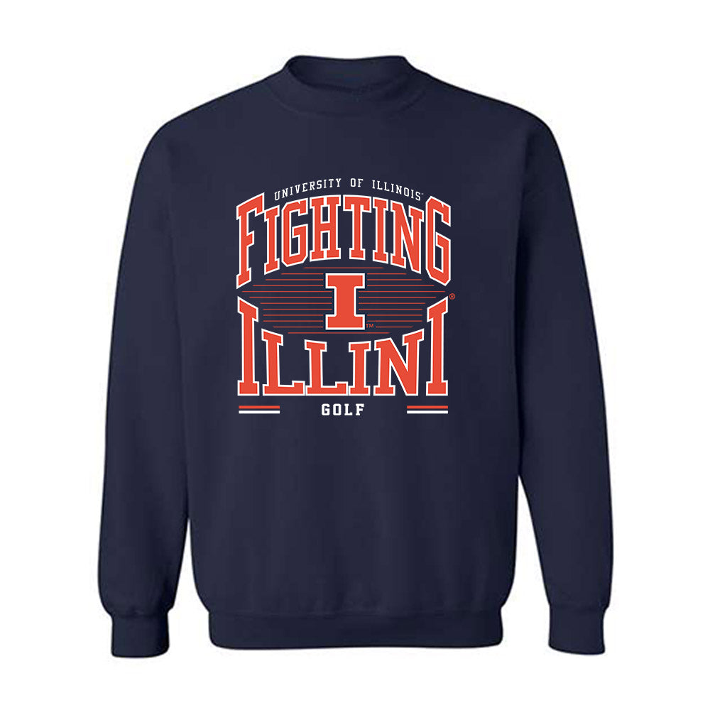 Illinois - NCAA Women's Golf : Alexis Myers - Classic Shersey Crewneck Sweatshirt-0