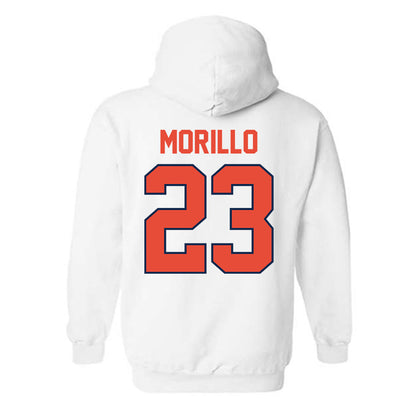 Illinois - NCAA Men's Basketball : Lucas Morillo - Classic Shersey Hooded Sweatshirt-1