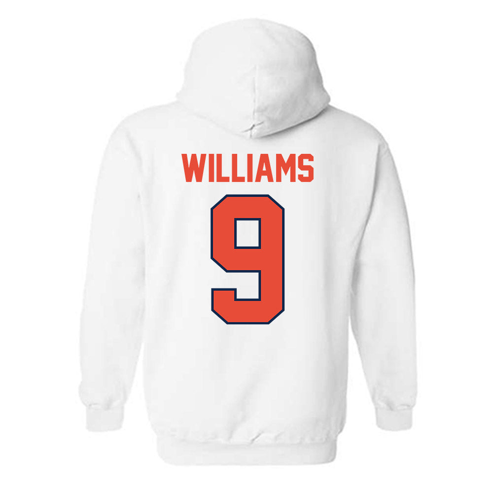 Illinois - NCAA Football : Lavon Williams - Classic Shersey Hooded Sweatshirt-1