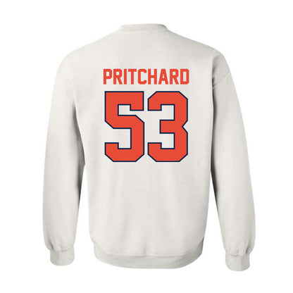 Illinois - NCAA Football : Kai Pritchard - Classic Shersey Crewneck Sweatshirt-1