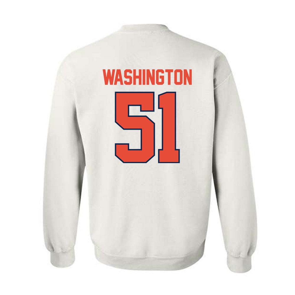 Illinois - NCAA Football : Alfred Washington - Classic Shersey Crewneck Sweatshirt-1