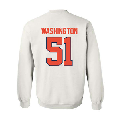 Illinois - NCAA Football : Alfred Washington - Classic Shersey Crewneck Sweatshirt-1