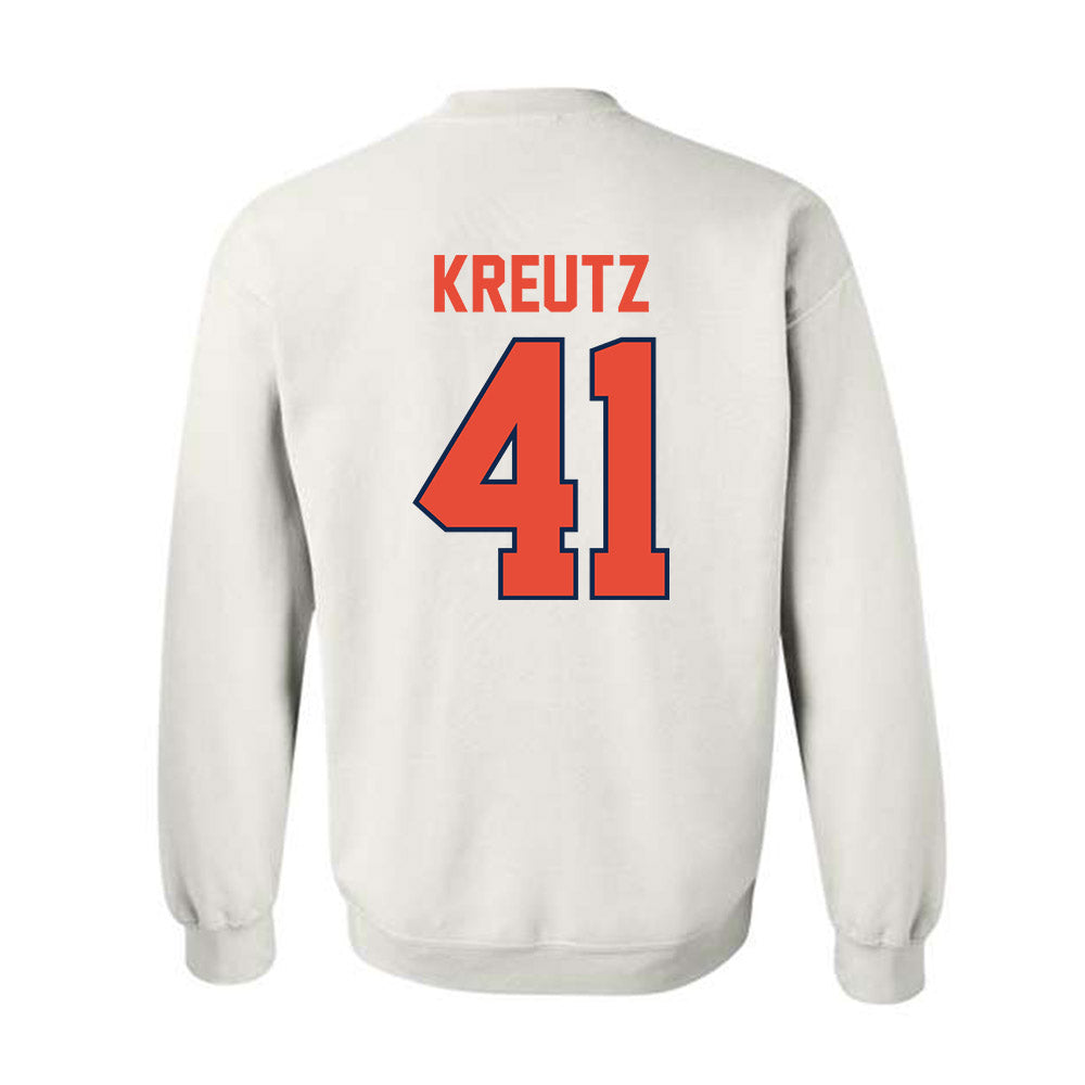 Illinois - NCAA Football : James Kreutz - Crewneck Sweatshirt Classic Shersey