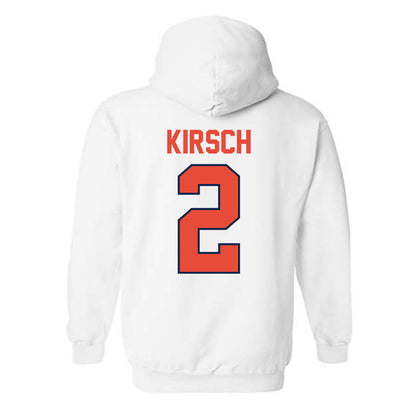 Illinois - NCAA Women's Volleyball : Taryn Kirsch - Classic Shersey Hooded Sweatshirt-1