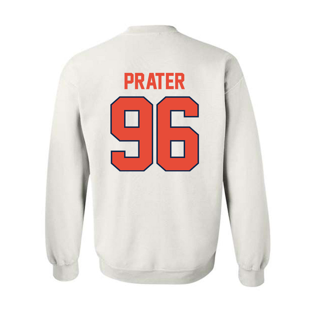 Illinois - NCAA Football : Darrell Prater - Classic Shersey Crewneck Sweatshirt-1