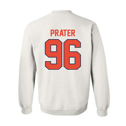 Illinois - NCAA Football : Darrell Prater - Classic Shersey Crewneck Sweatshirt-1