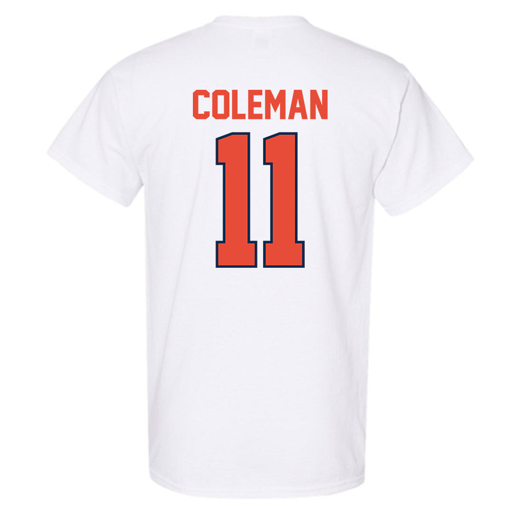 Illinois - NCAA Men's Basketball : Quentin Coleman - Classic Shersey T-Shirt-1
