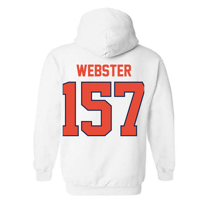 Illinois - NCAA Wrestling : Kannon Webster - Classic Shersey Hooded Sweatshirt-1