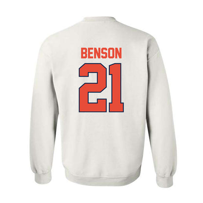 Illinois - NCAA Women's Basketball : Naomi Benson - Classic Shersey Crewneck Sweatshirt-1