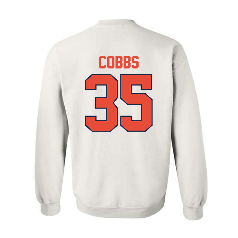 Illinois - NCAA Football : Kaedyn Cobbs - Classic Shersey Crewneck Sweatshirt-1