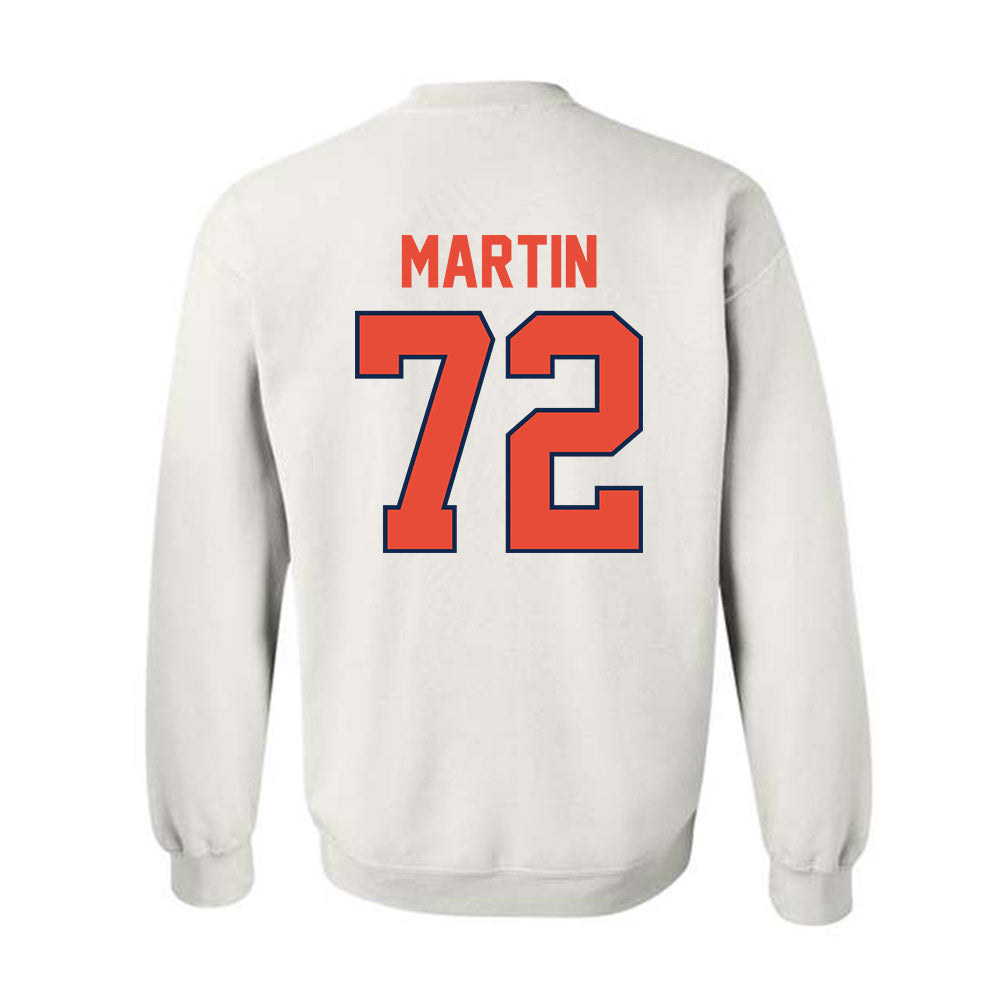 Illinois - NCAA Football : Christian Martin - Classic Shersey Crewneck Sweatshirt-1