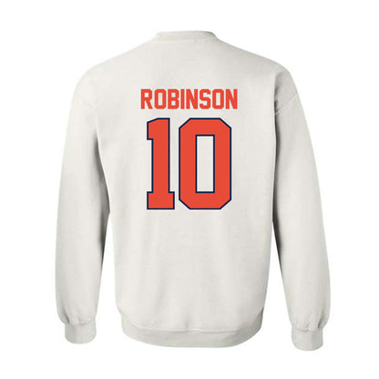 Illinois - NCAA Football : Ty Robinson - Classic Shersey Crewneck Sweatshirt-1