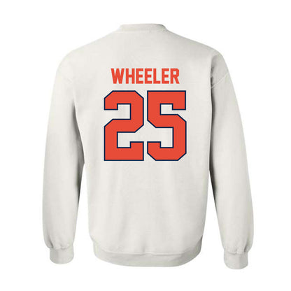 Illinois - NCAA Football : Nelsyn Wheeler - Classic Shersey Crewneck Sweatshirt-1