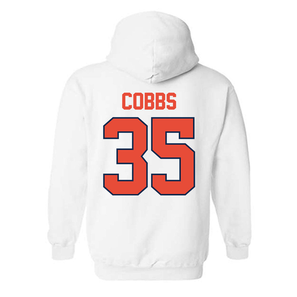 Illinois - NCAA Football : Kaedyn Cobbs - Classic Shersey Hooded Sweatshirt-1