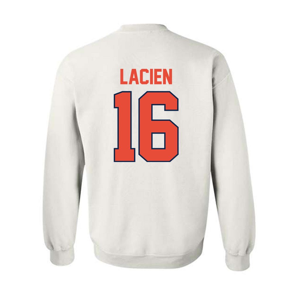 Illinois - NCAA Baseball : Richie LaCien - Classic Shersey Crewneck Sweatshirt-1