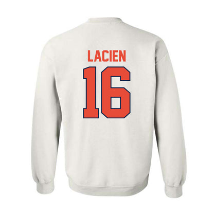 Illinois - NCAA Baseball : Richie LaCien - Classic Shersey Crewneck Sweatshirt-1