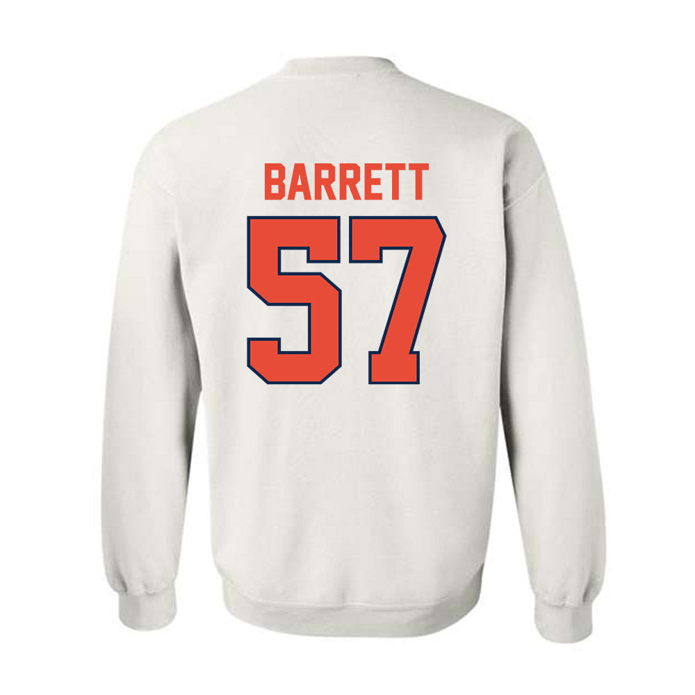 Illinois - NCAA Football : Zach Barrett - Classic Shersey Crewneck Sweatshirt-1