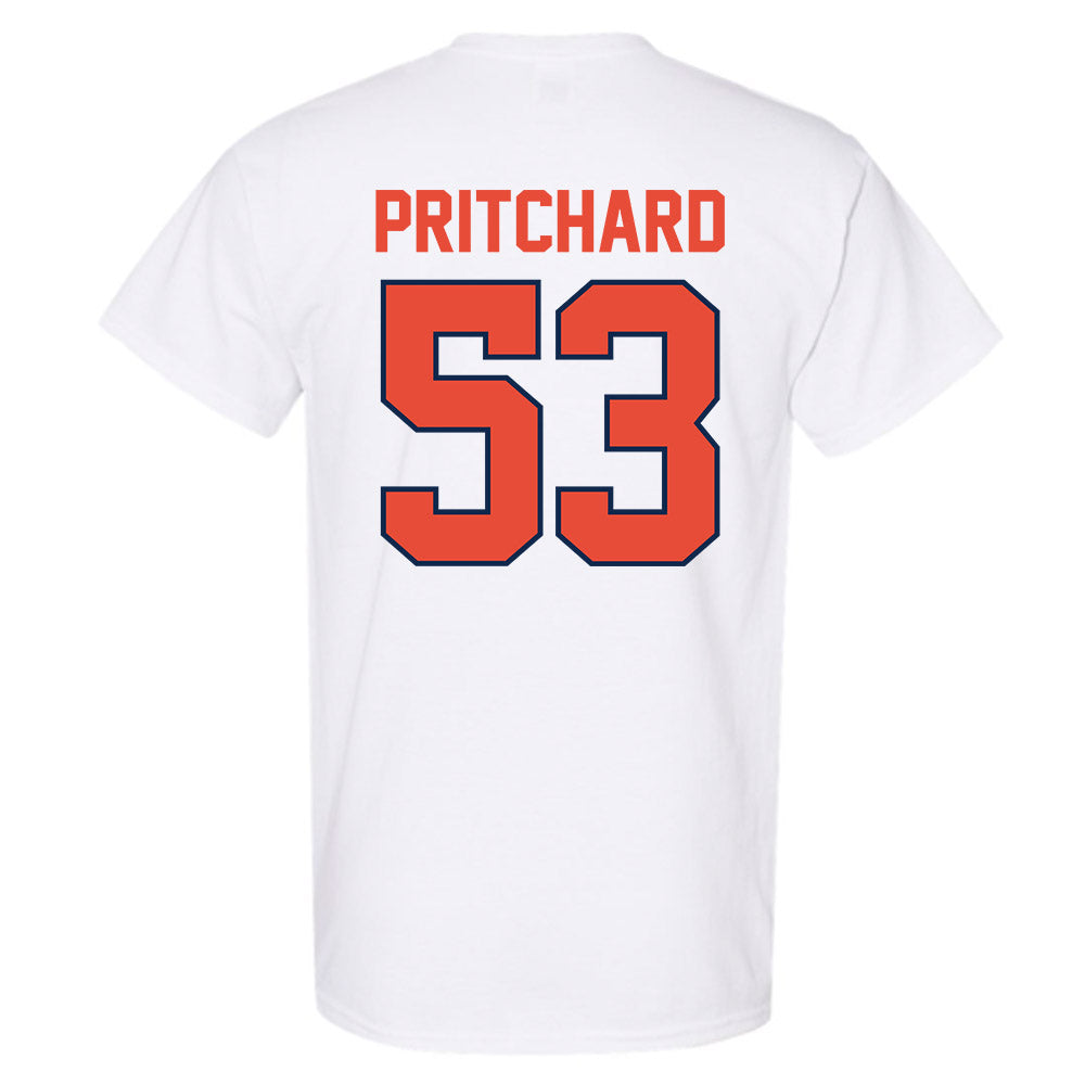 Illinois - NCAA Football : Kai Pritchard - Classic Shersey T-Shirt-1