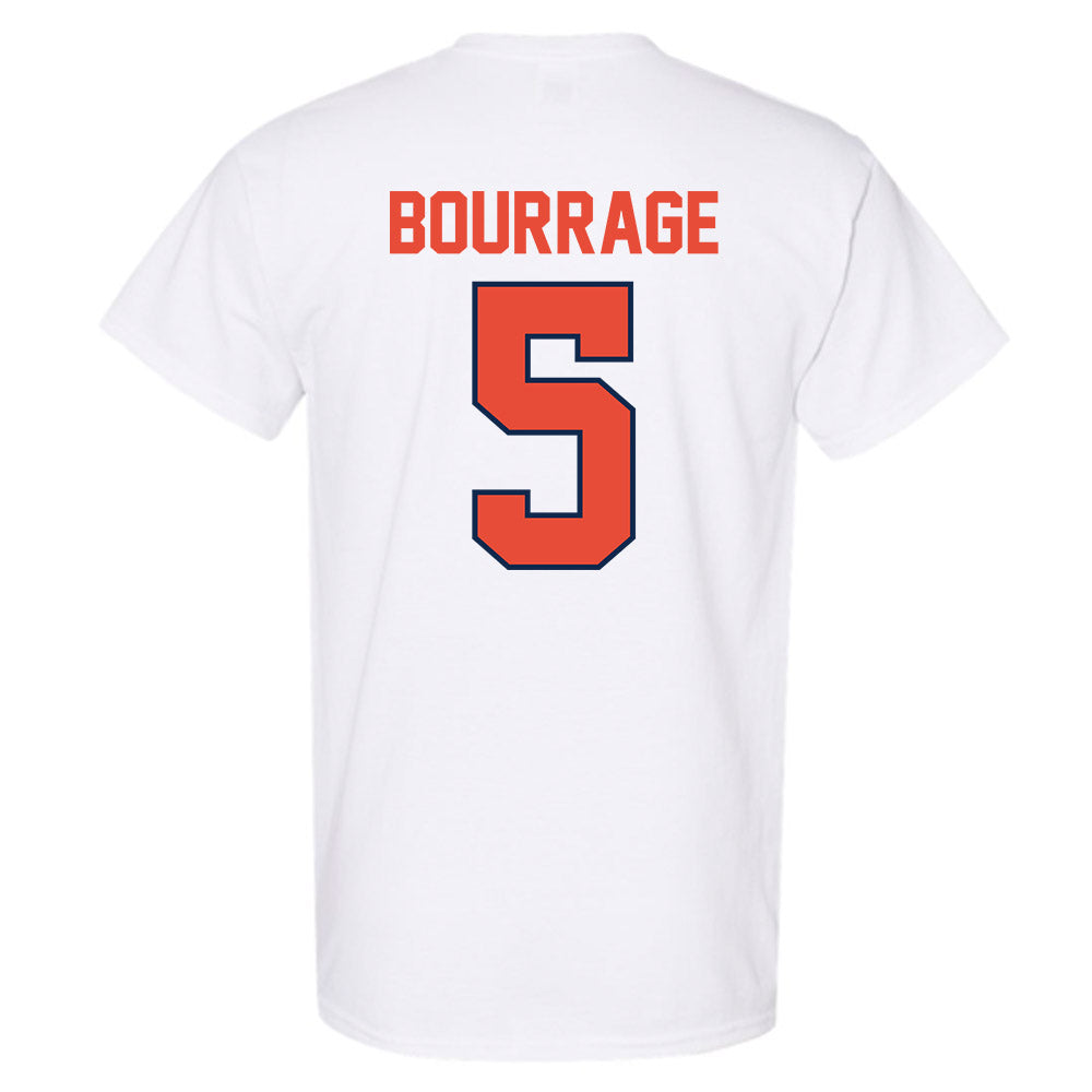 Illinois - NCAA Women's Basketball : Divine Bourrage - Classic Shersey T-Shirt-1