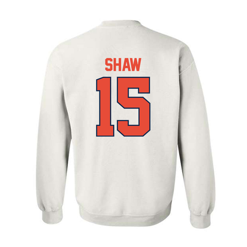 Illinois - NCAA Football : Kingston Shaw - Classic Shersey Crewneck Sweatshirt-1