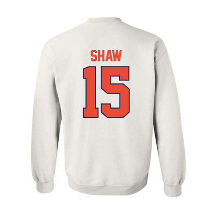 Illinois - NCAA Football : Kingston Shaw - Classic Shersey Crewneck Sweatshirt-1