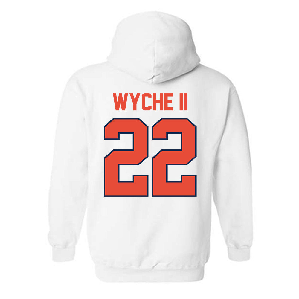 Illinois - NCAA Football : Cedric Wyche II - Classic Shersey Hooded Sweatshirt-1