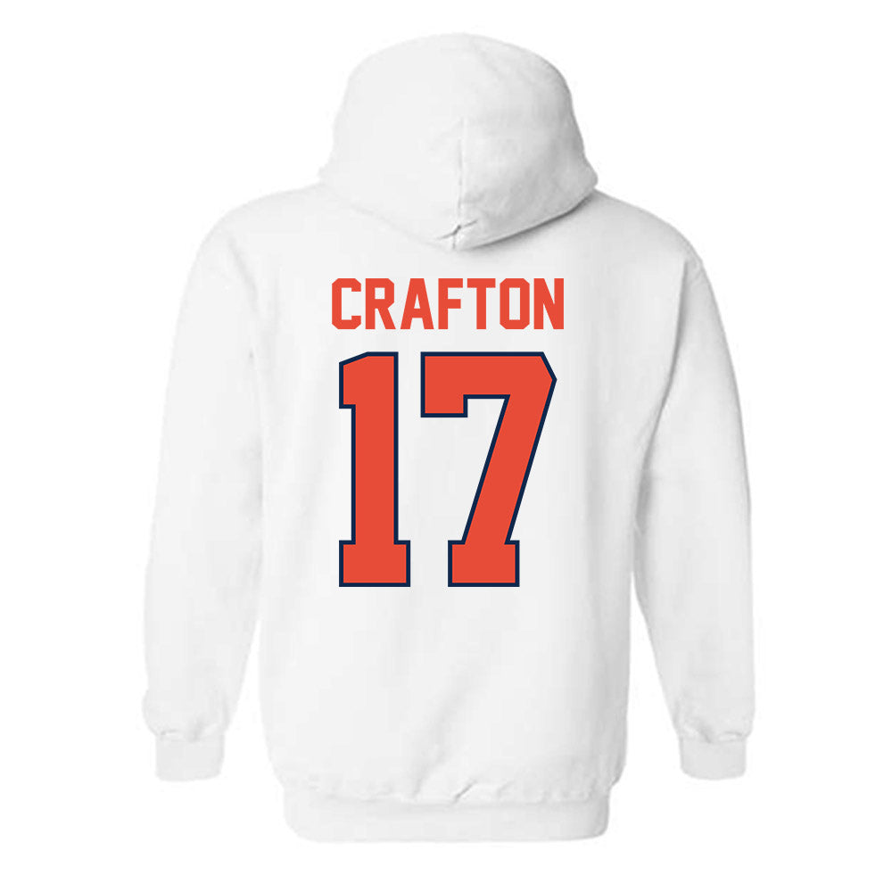 Illinois - NCAA Baseball : Cole Crafton - Classic Shersey Hooded Sweatshirt-1