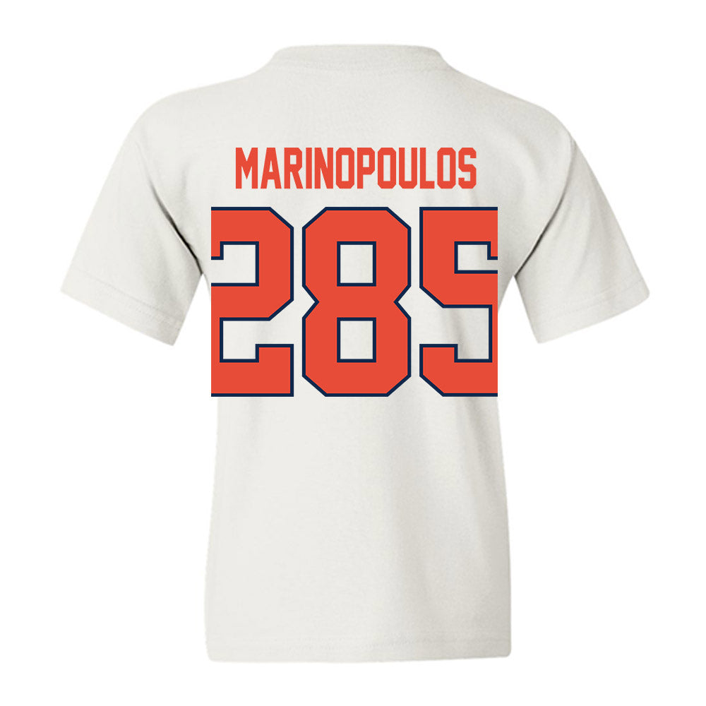 Illinois - NCAA Wrestling : Peter Marinopoulos - Classic Shersey Youth T-Shirt-1