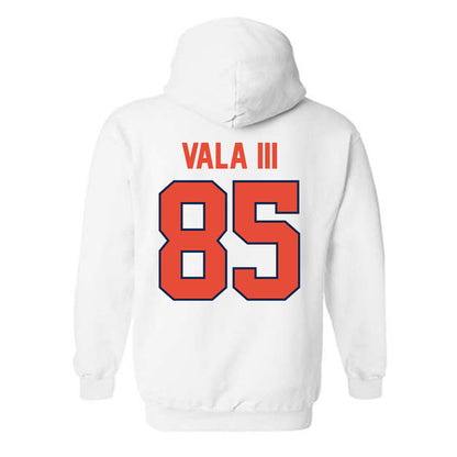 Illinois - NCAA Football : Will Vala III - Classic Shersey Hooded Sweatshirt-1