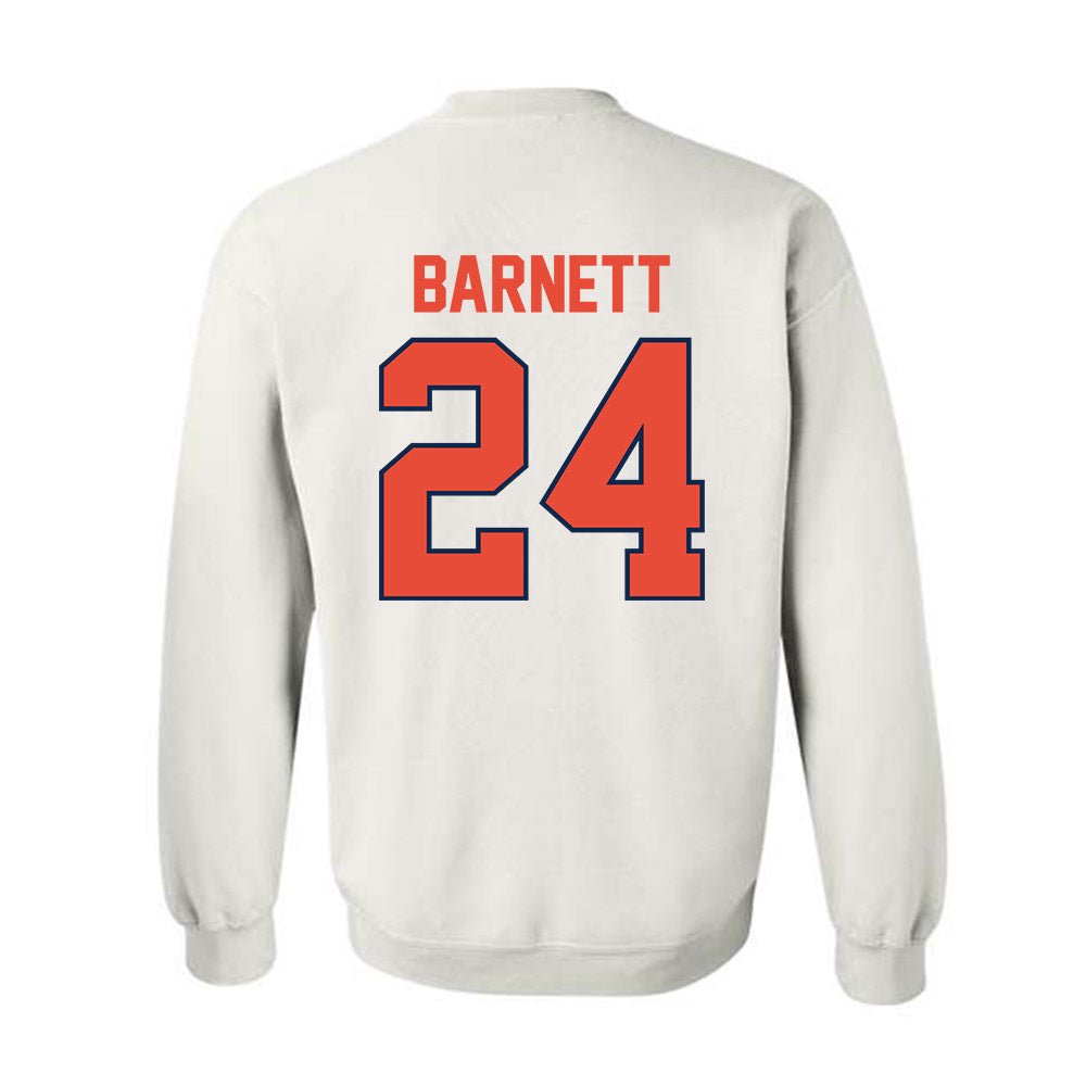 Illinois - NCAA Football : Javari Barnett - Classic Shersey Crewneck Sweatshirt-1