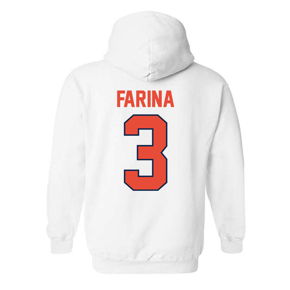 Illinois - NCAA Baseball : Michael Farina - Classic Shersey Hooded Sweatshirt-1
