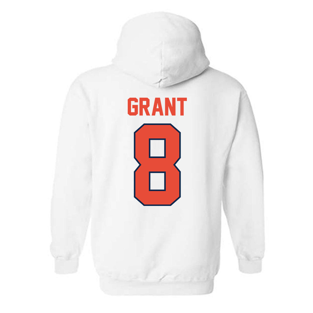 Illinois - NCAA Football : Davon Grant - Classic Shersey Hooded Sweatshirt-1