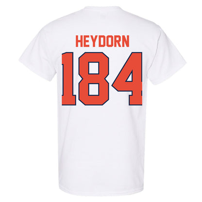 Illinois - NCAA Wrestling : Charlie Heydorn - Classic Shersey T-Shirt-1