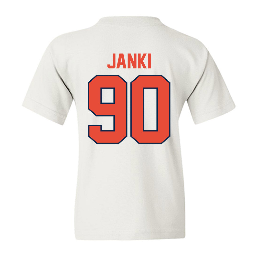 Illinois - NCAA Football : Carter Janki - Classic Shersey Youth T-Shirt-1